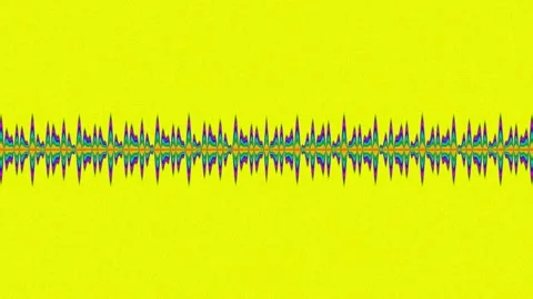 Abstract digital glitch background pattern, neon wave equalizer sound visua.. Stock Footage 339786429
