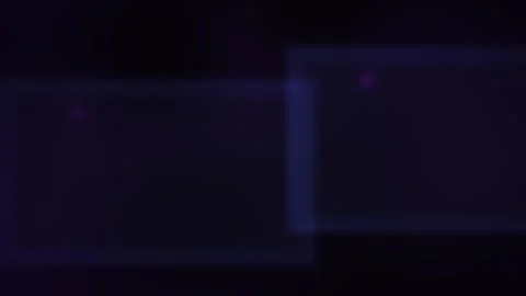 Abstract Digital Glitch Background with Pulsing Blue Light Effects. Stock Footage 340486803