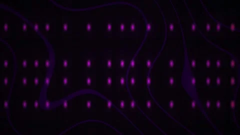 Abstract Digital Glitch Background with Pulsing Purple Light Patterns. Stock Footage 340495926