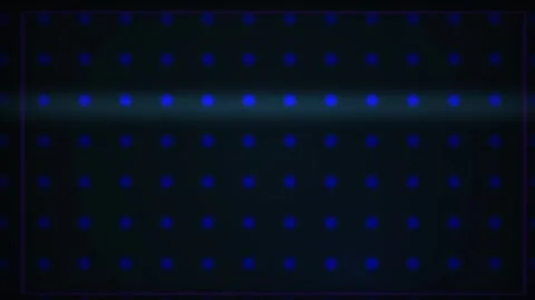 Abstract Digital Glitch Background with Pulsing Blue Grid Pattern. Stock Footage 341779858