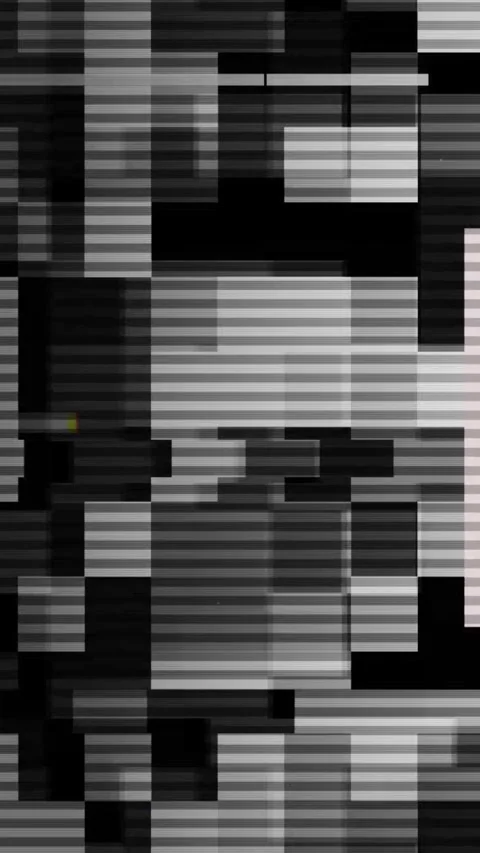 Abstract Digital Glitch Background with Signal Interference Video stock 337529531