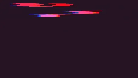 Abstract digital glitch background with vibrant colorful data noise wave pa.. Stock Footage 342203478