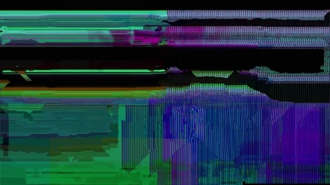 Abstract Digital Glitch Damage 動画素材 169110124
