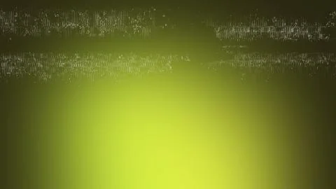 Abstract digital glitch effect background with vibrant lime green gradient .. Stockillustratie