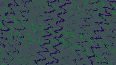 Abstract digital glitch effect with blue and green Stock Illustration