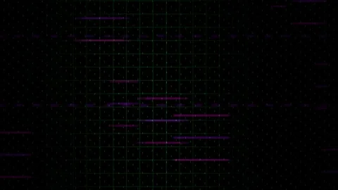 Abstract Digital Glitch Effect with Dark Data Stream Visuals. Stock Footage 340496490