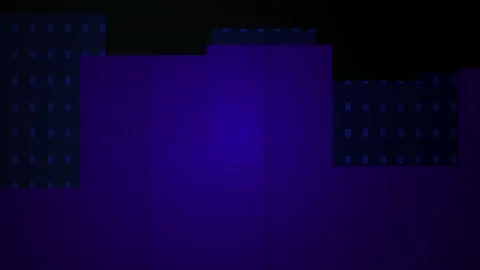 Abstract Digital Glitch Effect with Dark Blue Pixelated Noise Patterns. Stock Footage 341780055