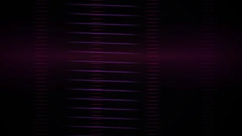 Abstract Digital Glitch Effect with Dark Purple Light Streaks and Data Noise. Stock Footage 341780088