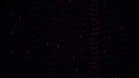 Abstract Digital Glitch Effect with Flickering Red Light Streaks on Dark Ba.. Stock Footage 341780090
