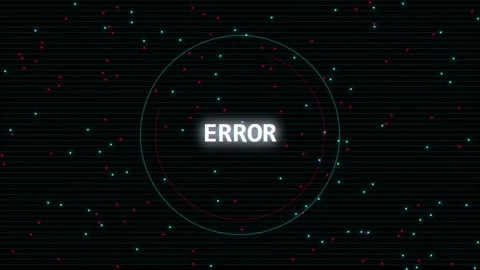 Abstract digital glitch effect with flickering data stream lines on black Stock Footage 346075958