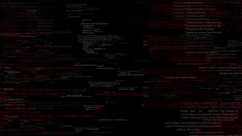 Abstract digital glitch effect noise background. Error signal loop. Virus code Stock Footage 293152796