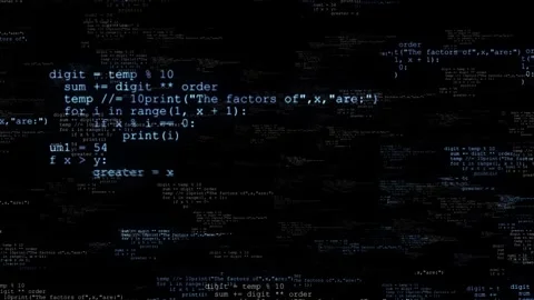 Abstract digital glitch effect noise Error signal Code Scrolling Programming Stock Footage 293755349