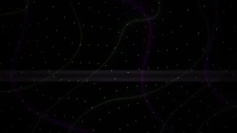 Abstract Digital Glitch Effect with Static Noise and Flickering Lines on Da.. Stock Footage 340498067