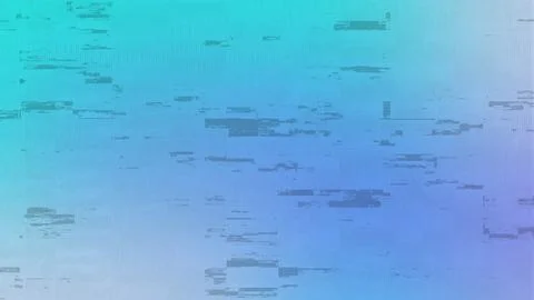 Abstract digital glitch gradient background featuring cyan to purple color .. Stockillustratie