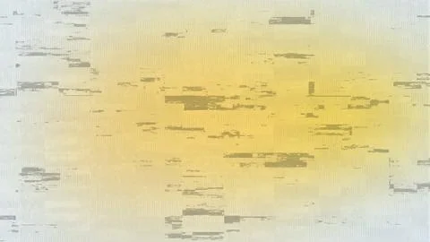 Abstract digital glitch gradient background with soft yellow and grey recta.. Stockillustratie