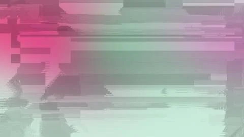 Abstract digital glitch gradient texture with soft pink and sage green colo.. Stock Illustration