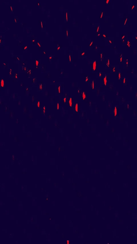 Abstract Digital Glitch Loop Vertical Stock Footage 331075789