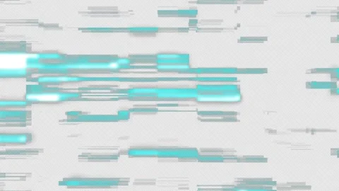 Abstract Digital Glitch Motion Graphic VHS Stock Footage 250416156