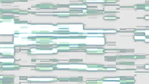 Abstract Digital Glitch Motion Graphic VHS Stock Footage 250416917