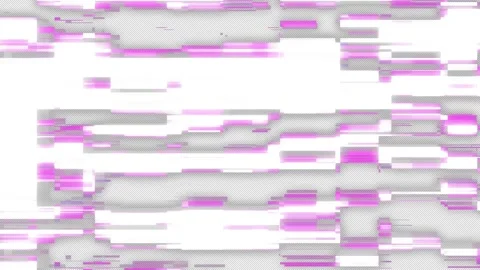 Abstract Digital Glitch Motion Graphic VHS Stock Footage 250419742