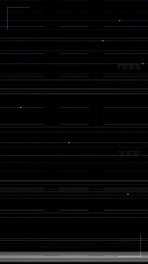 Abstract Digital Glitch Overlay with Dark Technical Lines and Data Noise Stockbeeldmateriaal 346204390