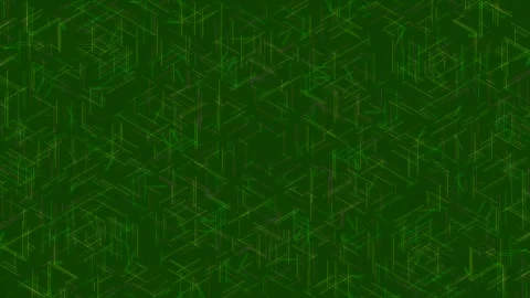 Abstract Digital Glitch Pattern Background with Glowing Geometric Lines and.. Stock Footage 336881014