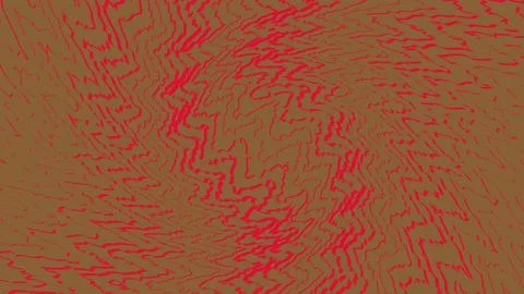 Abstract digital glitch pattern with red and green pixels イラスト素材