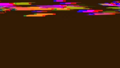 Abstract Digital Glitch Spectrum Background for Futuristic Technology Prese.. Stock Footage 342115271