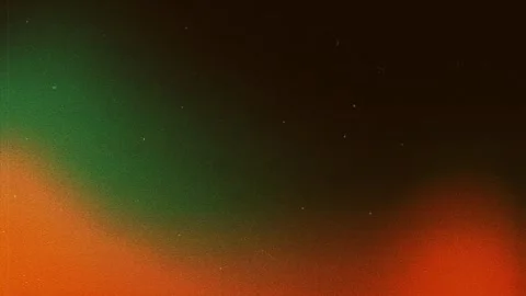 Abstract digital glitch texture with orange and teal lines. 4K Video stock 340456153