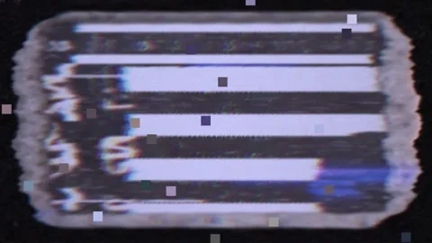 Abstract digital glitch transition with RGB noise distortion Stock-Footage 340003724