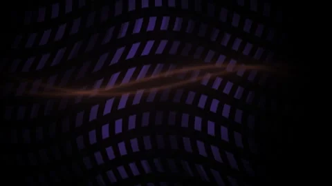 Abstract Digital Glitch Waveform Visualization with Pulsing Neon Light Effect Stock Footage 341780292