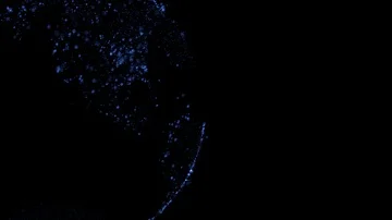 Abstract digital globe. Crypto currency mining blockchain or block chain Stock Footage 86135656