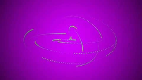 Abstract Digital Globe Network Connection on Vibrant Purple Background 스톡 동영상 336536262