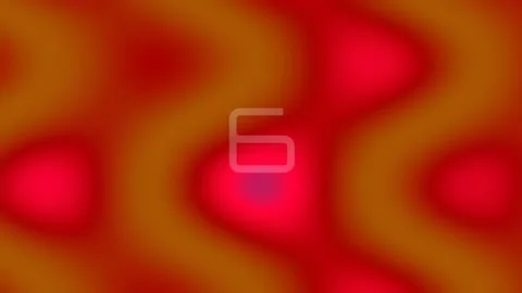 Abstract digital glowing pattern of interconnected blue and red geometric s.. Stock Footage 342203497