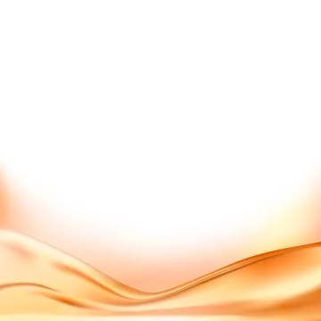Abstract digital gold gradient waves. Beautiful Gold Satin Stock Illustration