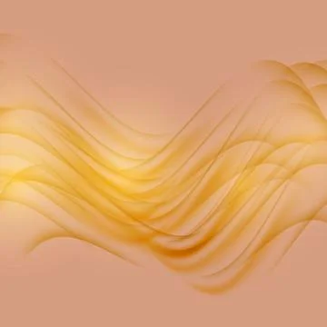 Abstract digital gold gradient waves. Vector Beautiful Gold concept Stock Illustration