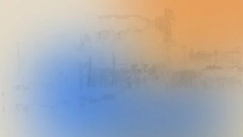 Abstract digital gradient background with soft vertical glitch texture Stock Illustration