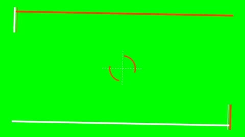Abstract digital graphic with vibrant green background and simple line art Video stock 340903890