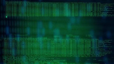 Abstract Digital green Code Background 스톡 일러스트
