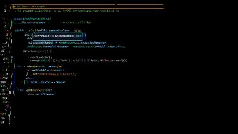 Abstract Digital green Code Background 스톡 사진