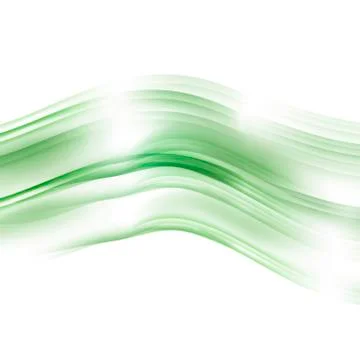 Abstract digital green gradient waves. Vector Beautiful Green concept Stock Illustration