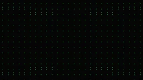 Abstract Digital Green Grid Loop Animation Stock Footage 340211197
