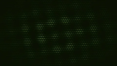 Abstract Digital Green Technology Grid Background 库存影片 344590065
