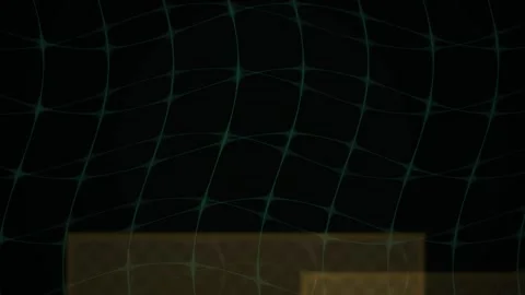 Abstract Digital Grid Animation with Glowing Nodes and Dynamic Wave Motion. 스톡 동영상 341781692