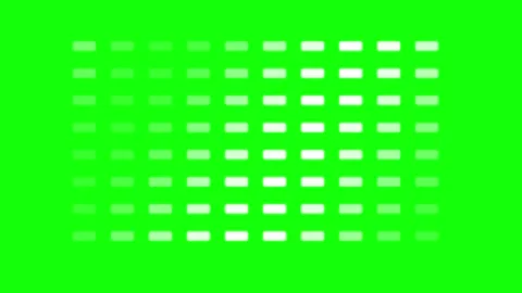 Abstract digital grid animation with white rectangular elements fading on a.. Stock Footage 343799456
