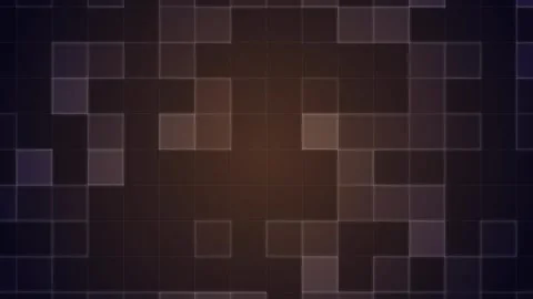 Abstract digital grid background with neon glow and pixelated texture dark Stock Footage 332849982