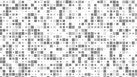 Abstract Digital Grid Background with Randomly Changing Squares and Dots. Stock Footage 339141048