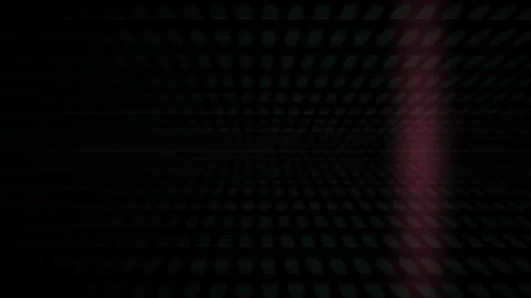 Abstract Digital Grid Motion Background with Pulsing Light Effects. Stock Footage 340503249