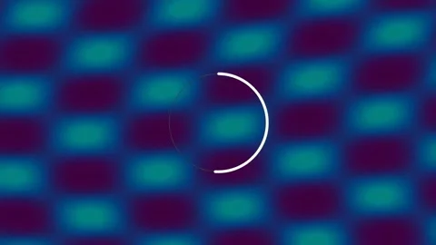Abstract digital grid pattern background in deep blue and earthy tones Stock Footage 342092863