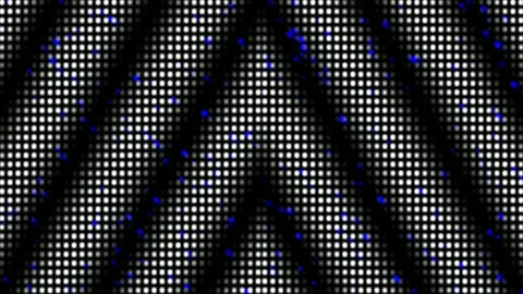 Abstract Digital Grid Pattern with Blue Glitch Effect Stock Footage 331718164